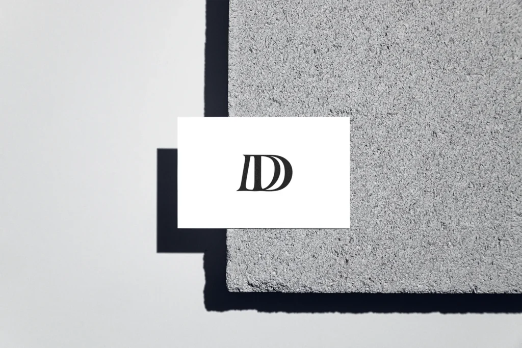 Sleek and high end logo for the interior design company Didden design